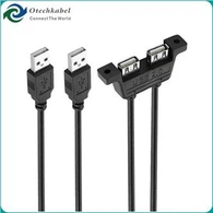 USB-папа к женскому креплению на панели